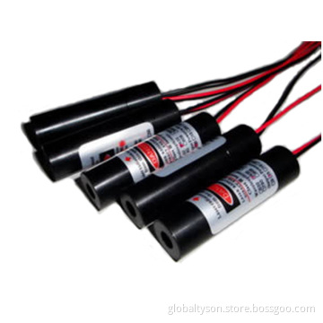 Red cross line laser module
